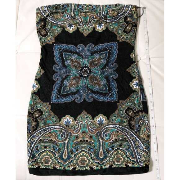 Boho Mandala Print Tunic Tube Top 🍃 FOREVER 21 - Picture 7 of 7